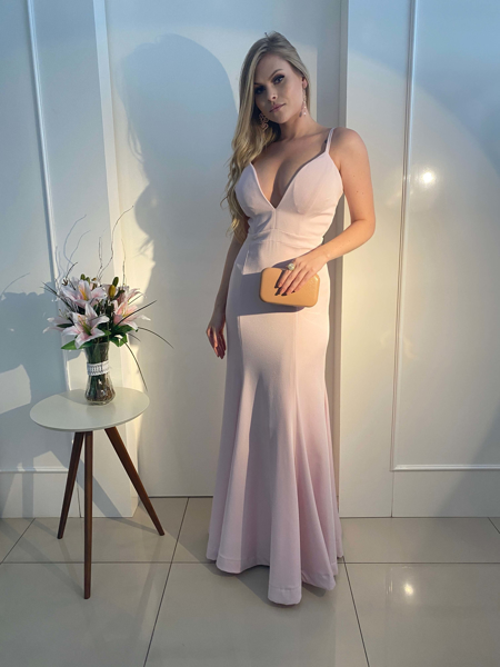 Imagem de Vestido Rosa liso