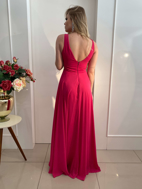 Imagem de Vestido rosa godê