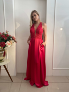 Imagem de Vestido rosa com bolso