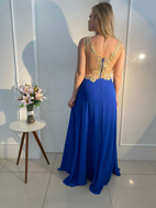 Imagem de Vestido azul godê