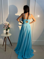 Imagem de Vestido azul celeste