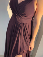 Imagem de Vestido roxo transpassado