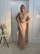 Imagem de Vestido rose com ônix