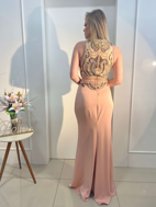 Imagem de Vestido rose com ônix