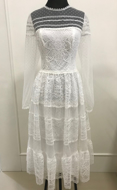 Imagem de Vestido midi branco