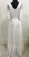 Imagem de Vestido branco longo liso