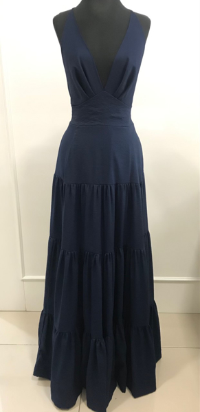 Imagem de Vestido azul escuro