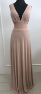 Imagem de vestido nude godê