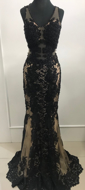 Imagem de Vestido preto com nude