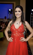 Imagem de Vestido vermelho de tule