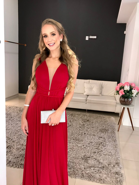 Imagem de Vestido  vermelho