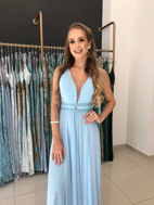 Imagem de Vestido azul serenity longo